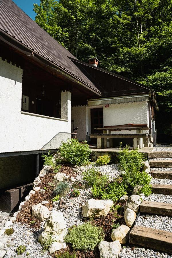 Gorska Vila Mountain Villa Soča Buitenkant foto
