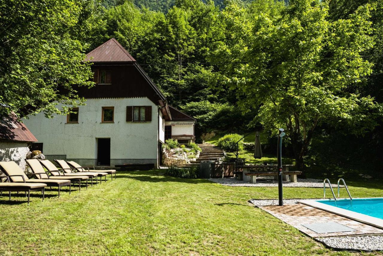 Gorska Vila Mountain Villa Soča Buitenkant foto