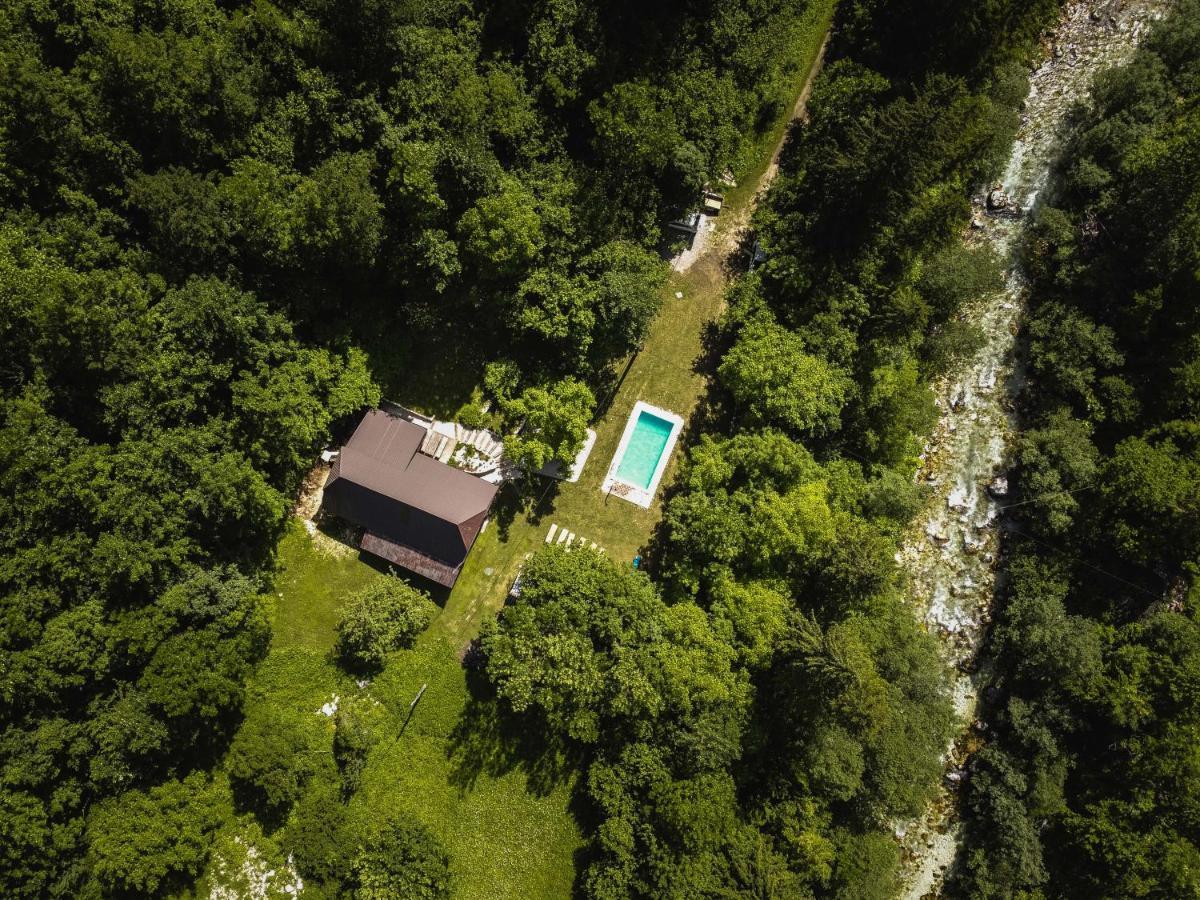 Gorska Vila Mountain Villa Soča Buitenkant foto
