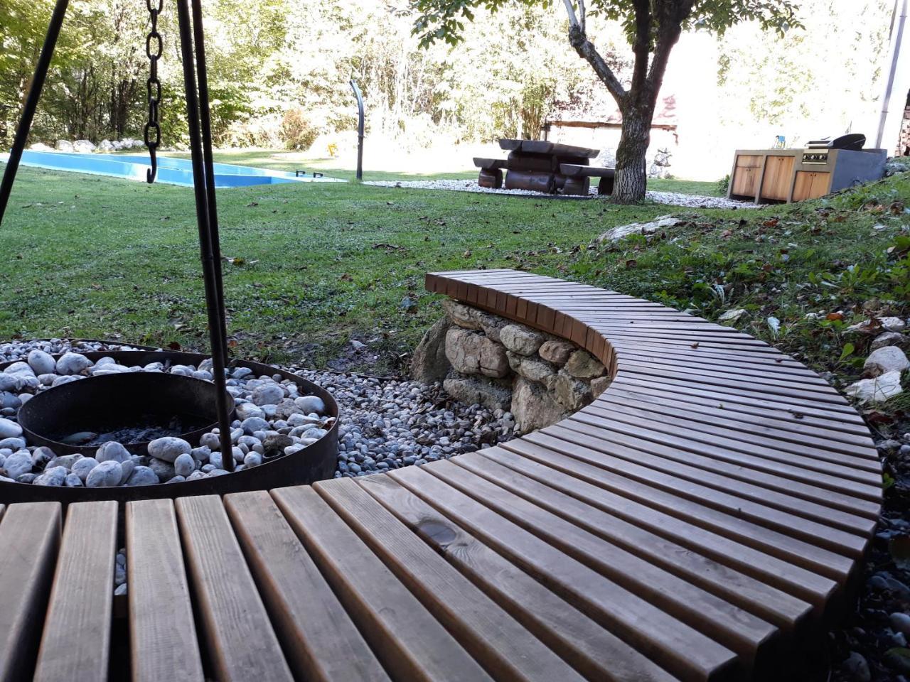 Gorska Vila Mountain Villa Soča Buitenkant foto